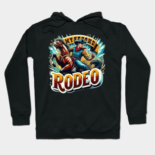 This is My Second Rodeo Funny Cowboy Hoodie